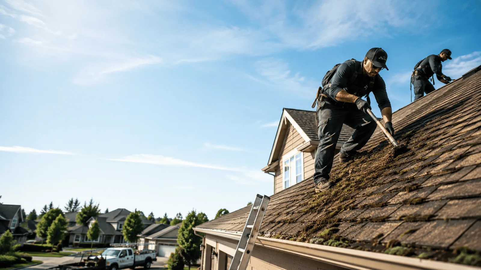 Roof Moss Removal in Votaw, TX near me